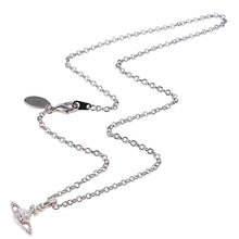 Load image into Gallery viewer, XIAOJINGLING Silver Gold Black Rose Gold Saturn Pendant Necklace