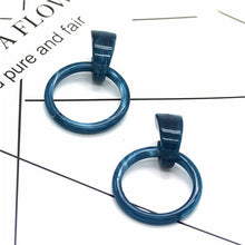 Load image into Gallery viewer, Olaru Bohemian korean Circle Stud Earring