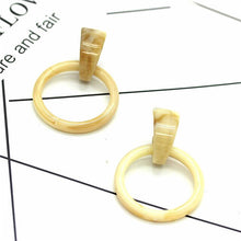 Load image into Gallery viewer, Olaru Bohemian korean Circle Stud Earring