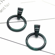 Load image into Gallery viewer, Olaru Bohemian korean Circle Stud Earring