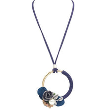 Load image into Gallery viewer, Olaru Extendy 2017 New Hot Creative Flowe Round Pendant Necklace