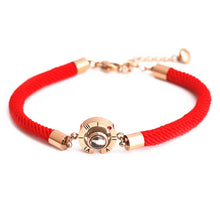 Load image into Gallery viewer, Fashion Women Gifts 100 Languages I Love You Memory Bracelet
