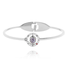 Load image into Gallery viewer, Fashion Women Gifts 100 Languages I Love You Memory Bracelet